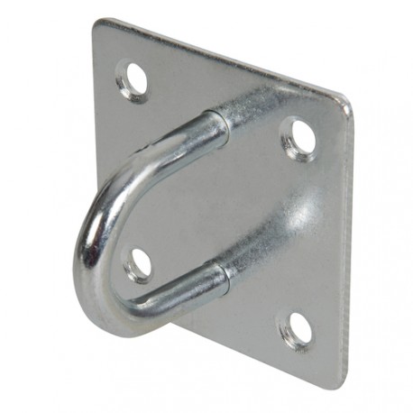 --- Chain Plate Galvanised, Staple 50mm x 50mm EG