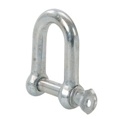 Galvanised Commercial D-Shackle 10pk, M12