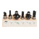 1/2" Router Starter Kit 6pce, 6pce