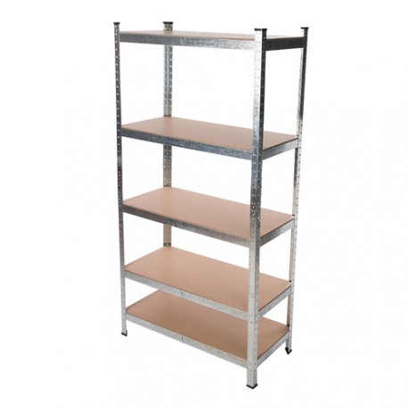 Boltless Freestanding Shelving Unit, 5-Tier