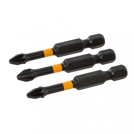 --- Pozi Screwdriver Impact Bit 3pk, PZ2 50mm