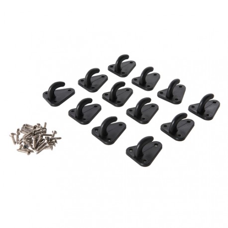 --- Trailer Net Hooks & Stainless Steel Fixings 12pk, 12pk