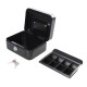 --- Metal Cash & Valuables Box Keyed, 165 x 128 x 80mm