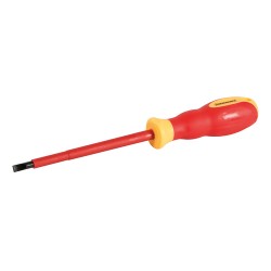 VDE Soft-Grip Electricians Screwdriver Slotted, 1.0 x 5.5 x 125mm