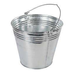 --- Galvanised Bucket 3pk, 14Ltr