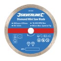 Silverline - Mini diamentowa tarcza tnąca, Średnica 85 mm - Otwór 10 mm