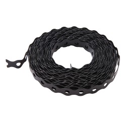 --- Black Fixing Band, 17mm x 10m