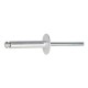 --- Open End Flange Head Blind Rivet 150pk, 4.8 x 25mm / 16.5 - 20.5mm Grip