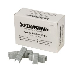 Fixman - Zszywki typ 53, 5000 szt., 11,25 x 14 x 0,75 mm