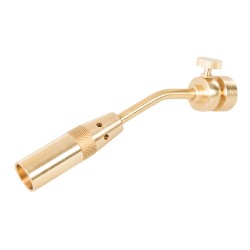 --- Solid Brass MAP Jumbo Flame Torch, CGA600 MAP & Propane