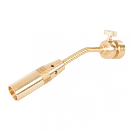 --- Solid Brass MAP Jumbo Flame Torch, CGA600 MAP & Propane