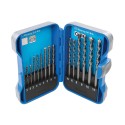 --- TCT Masonry Drill Bit Set, 15 Pce 3-10mm