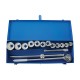 "3/4"" Socket Set 15pce", 15pce