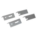 --- Replacement Radiator Brackets 4pk, 76mm - 11.032