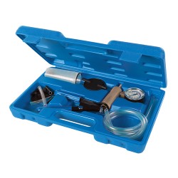 Vacuum Tester & Brake Bleeding Kit 16pce, 16pce