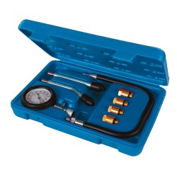 Petrol Engine Compression Test Kit 8pce, 0 - 300psi