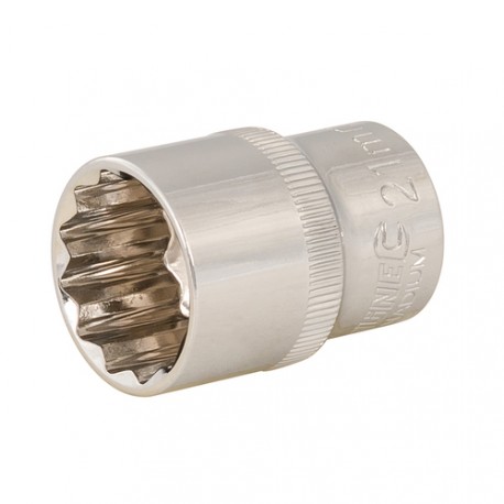 "Socket 1/2"" Drive 12pt Metric", 21mm