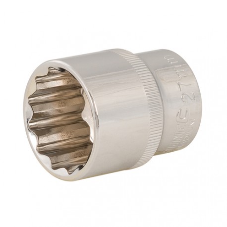 --- "Socket 1/2"" Drive 12pt Metric", 27mm