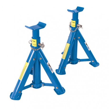 --- Folding Axle Stand Set 2pce, 2 Tonne