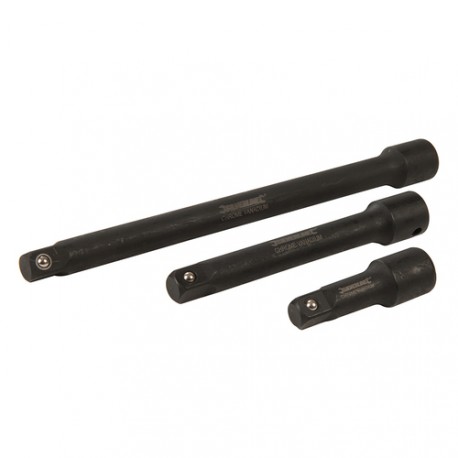 "Impact Extension Bar Set 1/2"" 3pce", 75, 150 & 250mm