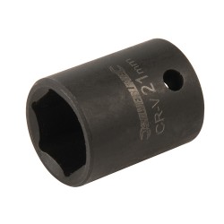 "Impact Socket 1/2"" Drive 6pt Metric", 21mm