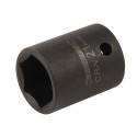 --- "Impact Socket 1/2"" Drive 6pt Metric", 21mm