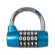 Zinc Alloy 5-Digit Combination Padlock, 65mm