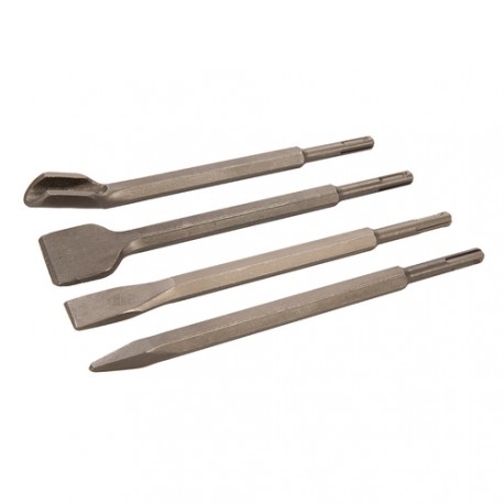 --- SDS Plus Chisel Set 4pce, 250mm