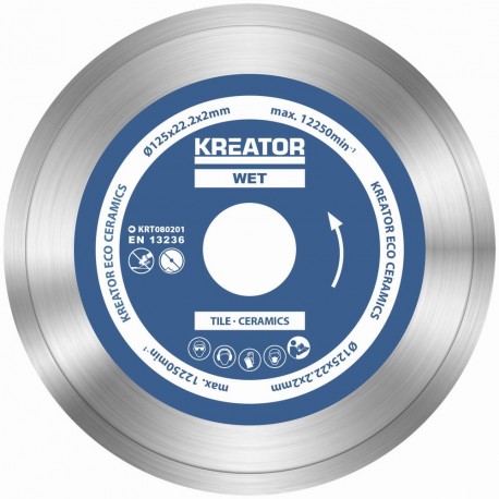 Diamantový kotouč celoobvodový 125mm 3ks sada