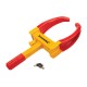 --- Adjustable Wheel Clamp with 2 Keys, 175 - 225mm