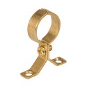 --- Brass Pipe Bracket 5pk, 22mm