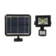 --- LED Solar-Powered PIR Floodlight, 3W COB