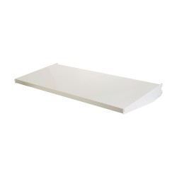 --- White 1m Shelf, White 1m Shelf