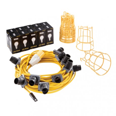 LED Festoon Kit 22m, 110V 100W