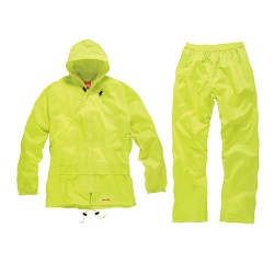 --- 2-Piece Waterproof Suit Yellow, XL