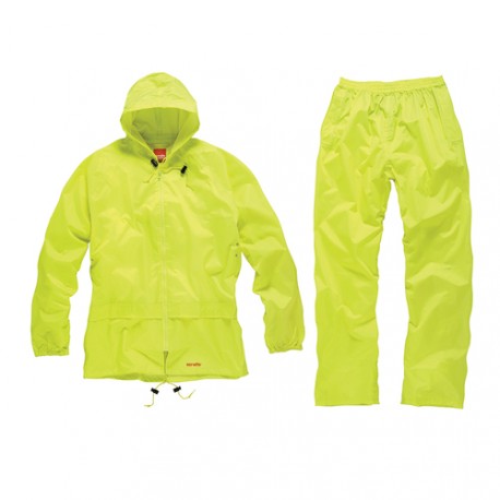 --- 2-Piece Waterproof Suit Yellow, XL