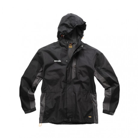 Scruffs - Kurtka typu Softshell czarno/grafitowa Worker, Rozmiar M