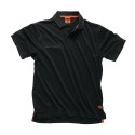 --- Worker Polo Black, XXL