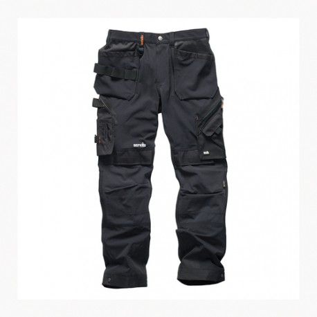 --- Pro Flex Plus Holster Trousers Black, 40R