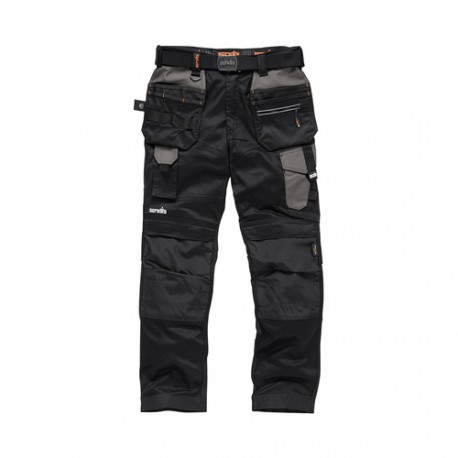 --- Pro Flex Holster Trousers Black, 36S