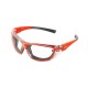 --- Falcon Anti-Fog Lens Safety Specs, Orange