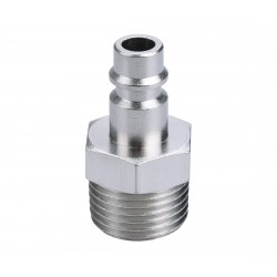 Quick Coupler-Plug, Outer G Screwthread 1/2", nickel plated