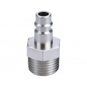 Quick Coupler-Plug, Outer G Screwthread 1/2", nickel plated