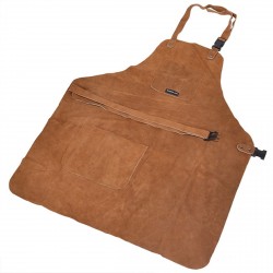 --- Ramelson - Suede/Leather Apron - 3 Pocket