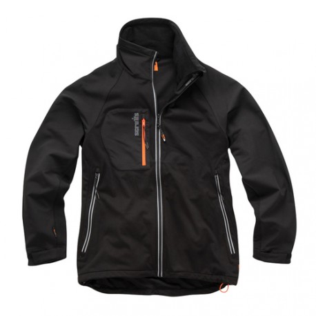 --- Trade Flex Softshell Jacket Black, XL