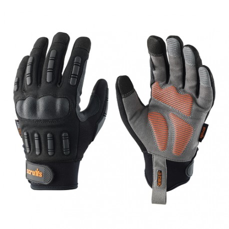 --- Trade Shock Impact Gloves, XL / 10