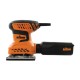 200W Orbital Palm Sander 1/4 Sheet, TQTRSS UK