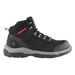 --- Sabatan Safety Boots Black, Size 12 / 47