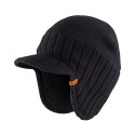 Peaked Beanie Black, ONE SIZE