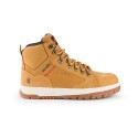 Nevis Safety Boot Tan, Size 10 / 44